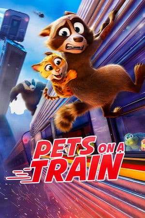 Poster of Pets on a Train
