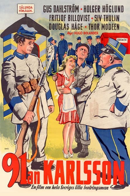 Poster of Private Number 91-Karlsson
