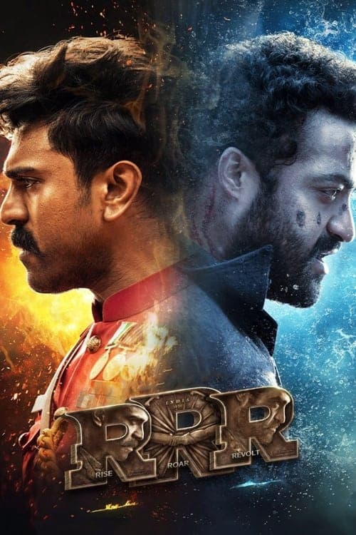 Poster of RRR